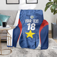 Custom Paraguay Football Blanket La Albirroja Pride - Wonder Print Shop