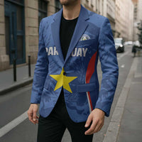 Custom Paraguay Football Blazer La Albirroja Pride - Wonder Print Shop