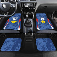 Custom Paraguay Football Car Mats La Albirroja Pride - Wonder Print Shop