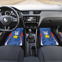 Custom Paraguay Football Car Mats La Albirroja Pride - Wonder Print Shop