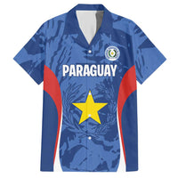 Custom Paraguay Football Hawaiian Shirt La Albirroja Pride - Wonder Print Shop