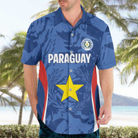 Custom Paraguay Football Hawaiian Shirt La Albirroja Pride - Wonder Print Shop