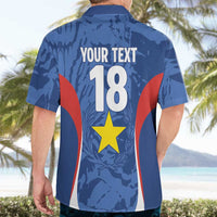 Custom Paraguay Football Hawaiian Shirt La Albirroja Pride - Wonder Print Shop