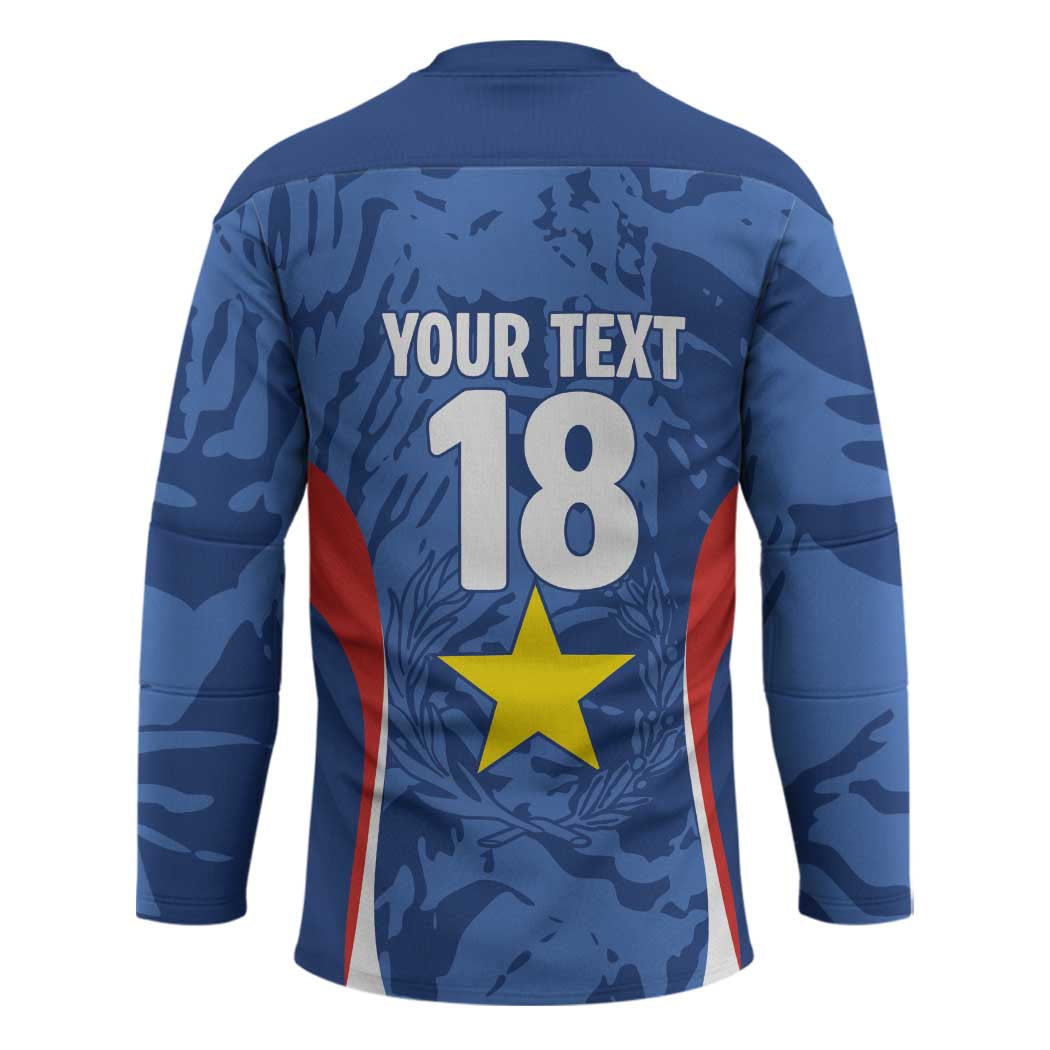 Custom Paraguay Football Hockey Jersey La Albirroja Pride - Wonder Print Shop