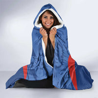 Custom Paraguay Football Hooded Blanket La Albirroja Pride - Wonder Print Shop