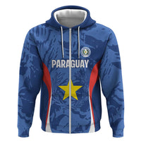 Custom Paraguay Football Hoodie La Albirroja Pride - Wonder Print Shop