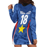 Custom Paraguay Football Hoodie Dress La Albirroja Pride - Wonder Print Shop