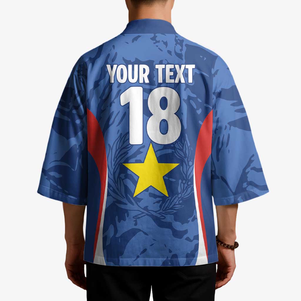 Custom Paraguay Football Kimono La Albirroja Pride - Wonder Print Shop