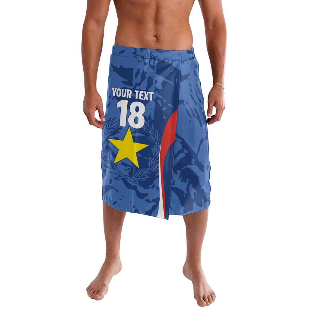 Custom Paraguay Football Lavalava La Albirroja Pride - Wonder Print Shop