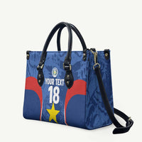 Custom Paraguay Football Leather Bag La Albirroja Pride - Wonder Print Shop