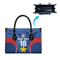 Custom Paraguay Football Leather Bag La Albirroja Pride - Wonder Print Shop