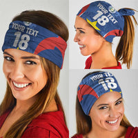 Custom Paraguay Football Neck Gaiter La Albirroja Pride - Wonder Print Shop