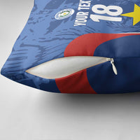 Custom Paraguay Football Pillow Cover La Albirroja Pride - Wonder Print Shop