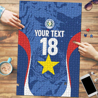 Custom Paraguay Football Puzzle La Albirroja Pride - Wonder Print Shop