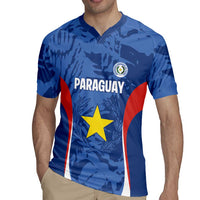 Custom Paraguay Football Rugby Jersey La Albirroja Pride - Wonder Print Shop