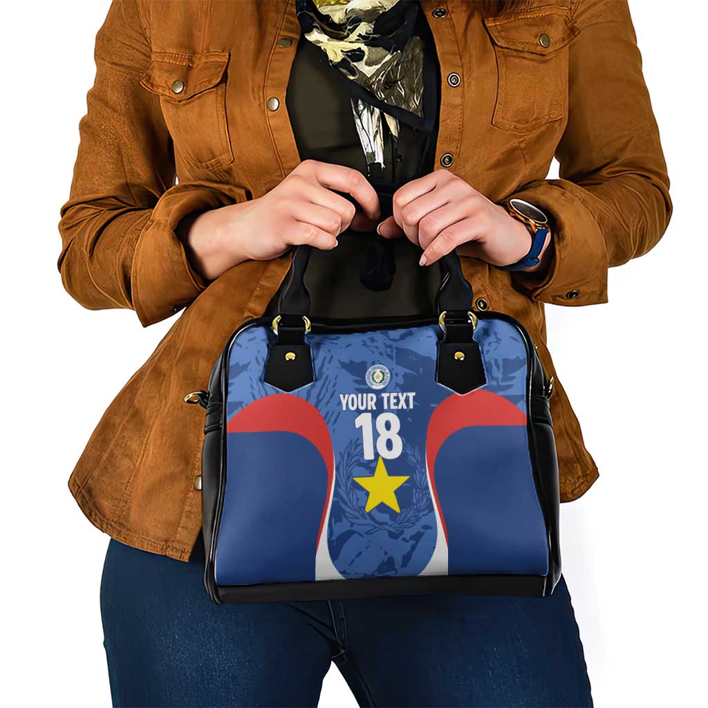 Custom Paraguay Football Shoulder Handbag La Albirroja Pride - Wonder Print Shop