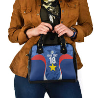 Custom Paraguay Football Shoulder Handbag La Albirroja Pride - Wonder Print Shop