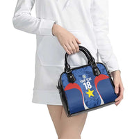 Custom Paraguay Football Shoulder Handbag La Albirroja Pride - Wonder Print Shop