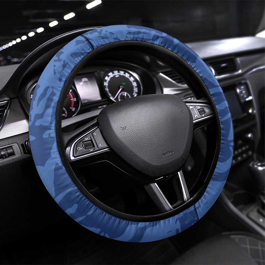 Paraguay Football Steering Wheel Cover La Albirroja Pride - Wonder Print Shop