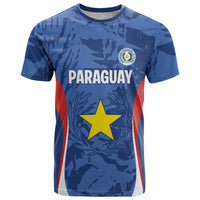 Custom Paraguay Football T Shirt La Albirroja Pride - Wonder Print Shop