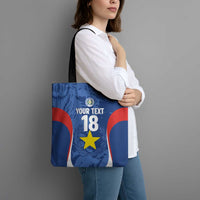 Custom Paraguay Football Tote Bag La Albirroja Pride - Wonder Print Shop