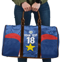 Custom Paraguay Football Travel Bag La Albirroja Pride - Wonder Print Shop