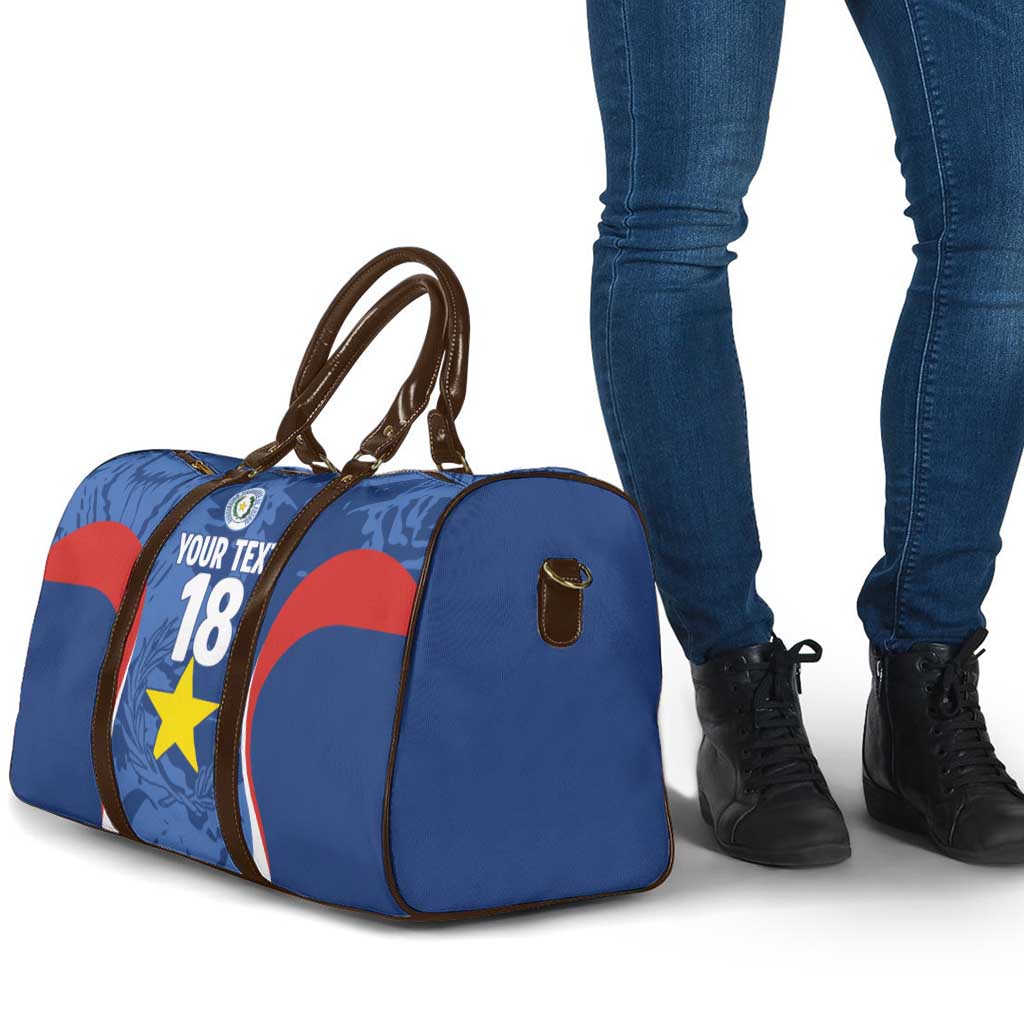 Custom Paraguay Football Travel Bag La Albirroja Pride - Wonder Print Shop