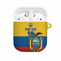 Ecuador Football Custom AirPods Case La Tricolor Pride - Wonder Print Shop