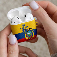Ecuador Football Custom AirPods Case La Tricolor Pride - Wonder Print Shop