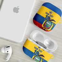 Ecuador Football Custom AirPods Case La Tricolor Pride - Wonder Print Shop