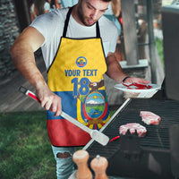 Ecuador Football Custom Apron La Tricolor Pride - Wonder Print Shop