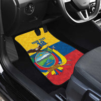 Ecuador Football Custom Car Mats La Tricolor Pride - Wonder Print Shop