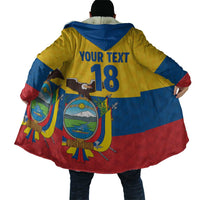 Ecuador Football Custom Cloak La Tricolor Pride - Wonder Print Shop