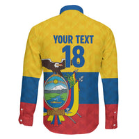 Ecuador Football Custom Family Matching Summer Maxi Dress and Hawaiian Shirt La Tricolor Pride - Wonder Print Shop