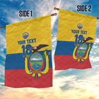Ecuador Football Custom Garden Flag La Tricolor Pride - Wonder Print Shop