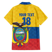 Ecuador Football Custom Hawaiian Shirt La Tricolor Pride - Wonder Print Shop