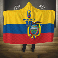 Ecuador Football Custom Hooded Blanket La Tricolor Pride - Wonder Print Shop