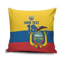 Ecuador Football Custom Pillow Cover La Tricolor Pride - Wonder Print Shop