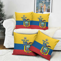 Ecuador Football Custom Pillow Cover La Tricolor Pride - Wonder Print Shop