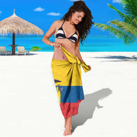 Ecuador Football Custom Sarong La Tricolor Pride - Wonder Print Shop