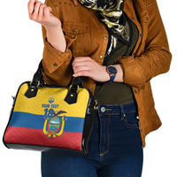 Ecuador Football Custom Shoulder Handbag La Tricolor Pride - Wonder Print Shop