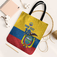 Ecuador Football Custom Tote Bag La Tricolor Pride - Wonder Print Shop