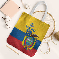 Ecuador Football Custom Tote Bag La Tricolor Pride - Wonder Print Shop