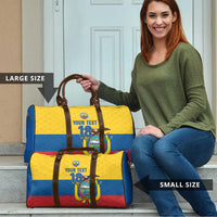 Ecuador Football Custom Travel Bag La Tricolor Pride - Wonder Print Shop