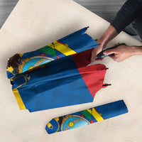 Ecuador Football Custom Umbrella La Tricolor Pride - Wonder Print Shop