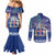 Iceland Couples Matching Mermaid Dress and Long Sleeve Button Shirt Icelandic Landscape Northern Lights