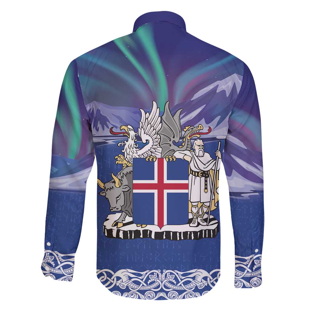 Iceland Family Matching Mermaid Dress and Hawaiian Shirt Icelandic Landscape Northern Lights