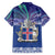 Iceland Family Matching Off Shoulder Short Dress and Hawaiian Shirt Icelandic Landscape Northern Lights