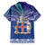 Iceland Family Matching Short Sleeve Bodycon Dress and Hawaiian Shirt Icelandic Landscape Northern Lights