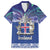 Iceland Family Matching Tank Maxi Dress and Hawaiian Shirt Icelandic Landscape Northern Lights
